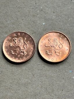 10 Kč 2017 + 2018, nálitek / chyboražba - 6