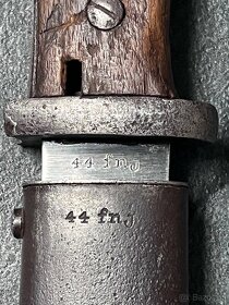 Německý bodák Mauser K98 44 fnj Sčíslovaný. - 6