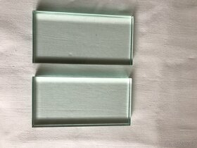skleněné těžítko -olovnaté sklo bločky - 6