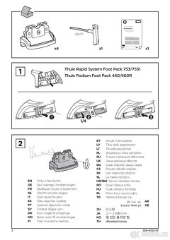 Thule kit 4052 – SUBARU Outback, 5-dr Estate, 2014-2020 - 6