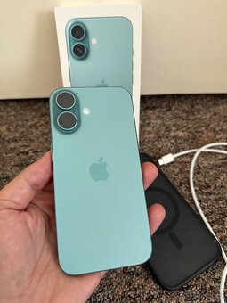 Apple iPhone 16 128gb Teal. 23 mesice zaruka Alza+obal. - 6