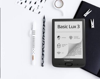 Čtečka e-knih PocketBook Basic Lux 3 (PB617-P-WW) černá NOVÁ - 6