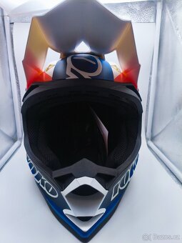 Motokrosová helma na motorku. Vel. 2XL. Nová - 6