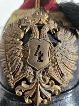 čáko,helma,přilba - Rakousko Uhersko Hulán - podůstojník - 6