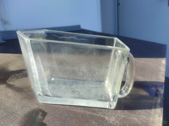 Stará skleněná dóza - velmi pěkná - 6