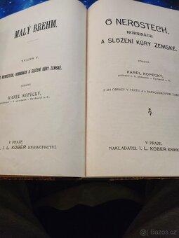 Knihy Malý Brehm komplet 1896 2.vydání Kober - 6