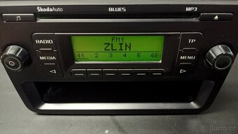 Autorádio škodaBlues MP3 fabia2 roomster - 6