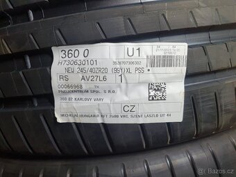 Predám elek.20" orig. AMG dvojrozmer + nové let.pneu. - 6