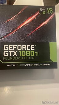 GPU Grafická video karta GTX 1080 Ti Asus - 6