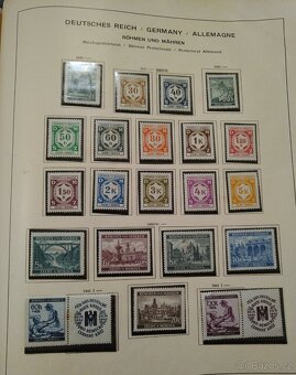 Postovni znamky z roku 1939, 40,41, 42,43. - 6