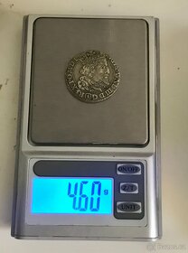 stará stříbrná mince Zikmund III. 6 grošů r.1599 - 6