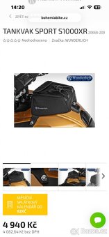 Wunderlich tankvak SPORT BMW S1000XR - 6