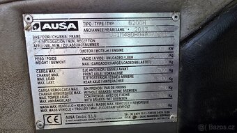 Víceúčelový zametací stroj, multicar, AUSA B200H,4x4 1743 MH - 6