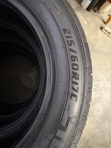 2x Nové zimní pneu RADAR 215/60-R17C - 6