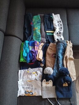 Oblečení pro chlapečka 161ks - velikost 80 a 86 - 6