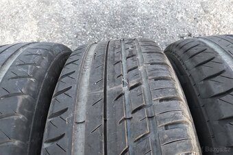 5x100 Alu kola 15 letní pneu 195/65/15 sada obutých kol - 6