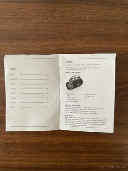 Bezdrátový voděodolný reproduktor Soundboom 6W - 6