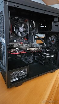 herní počítač AMD RYZEN 5 1400 16GB RAM SSD - 6