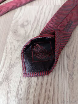 Texturovaná hedvábná kravata Brioni, ručně vyrobená v Itálii - 6