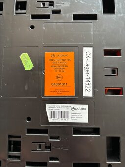 Dětská Autosedačka Cybex Solution Q2 Fix Plus15-36 kg Isofix - 6