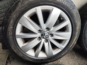 16"celoroční alu sada Perugia 5x112 origo Passat B6 B7 TPMS - 6