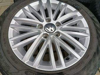 alu kola 5x112 r16 et50 VW a letní 205/55/16 - 6