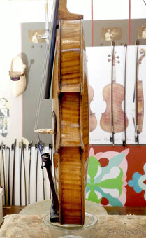 Velmi kvalitní mistrovská houslová etiketa .Januarius Gaglia - 6