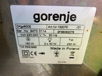 Nerez digestoř DKgo600E - 6