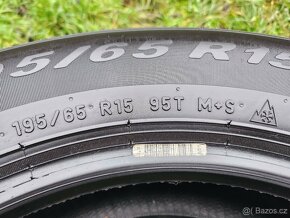 4x Zimní pneu Pirelli + Semperit - 195/65 R15 XL - 85% - 6