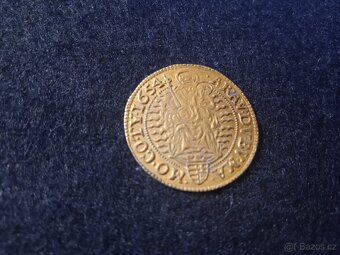 Dukát Ferdinanda III. 1654 K-B.Nádherně vyražený.TOP KUS - 6