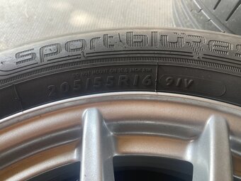 Alu kola MERCEDES B-Klasse W246 16" DUNLOP 205/55R16 - 6