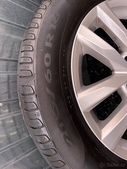Originální letní alu sada VW 205/60R16, Pirelli 6mm - 6