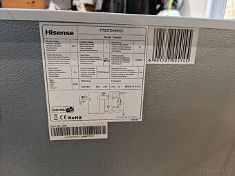 Pultový mrazák Hisense - 6