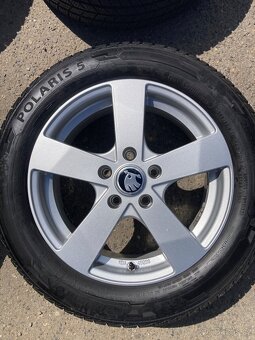 Alu 5x112 r16,Škoda,Vw-zimni 205/55 r16-7mm - 6