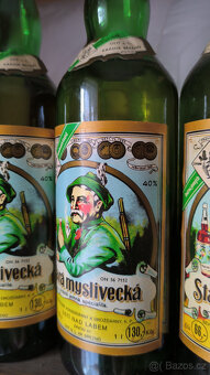 Alkohol - vodka, griotte - starý, archivní, retro alk. - 6