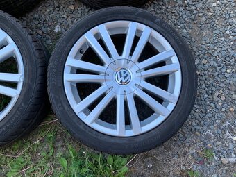 Alu orig letní sada VW BBS 5x112 7J ET47 225/45 R17 - 6
