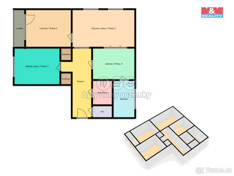 Prodej bytu 4+1, 78 m², Ostrava, ul. Bedrnova - 6
