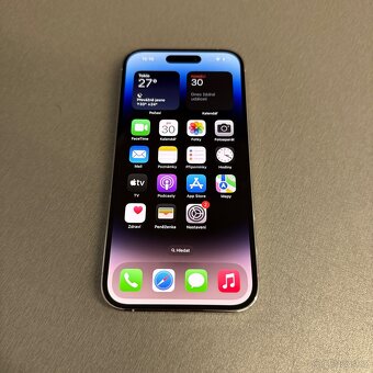iPhone 14 Pro 512GB silver, bez škrábance, 12 měsíců záruka - 6