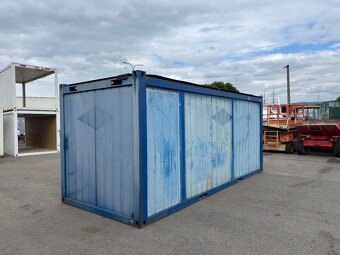 Kancelářský kontejner Containex / 2x okno na dlouhé straně - 6