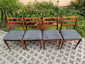 Retro dřevěné jídelní židle TON - Brusel 70. léta - 6