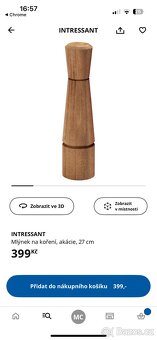 Mlýnek na koření Ikea Intressant - 6