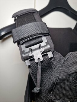 Nosič Plátů / Balistická Vesta + Pláty, černý - 6