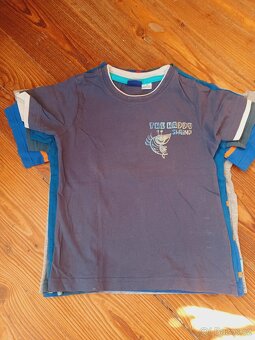 5x triko krátký rukáv 104 - 6