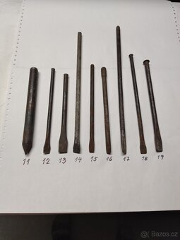 Soustružnické nože, sekáče, výstružníky, atd. - 6