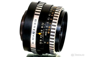 Pancolar ZEBRA 1,8/50 Carl Zeiss M42 TOP STAV - 6