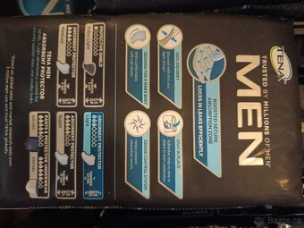 Pánské vložky, inkontinenční pomůcky Tena - 6