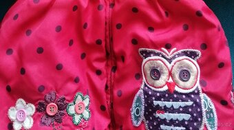 Zimní bunda se sovičkou 86/92 - 6