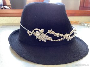 Svatební korunka, Tiara, Čelenka - Nová - 6