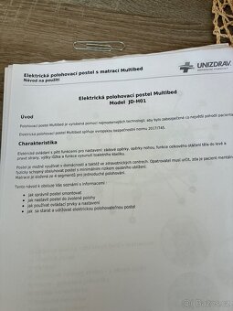 Polohovací postel multibed s matraci - 6