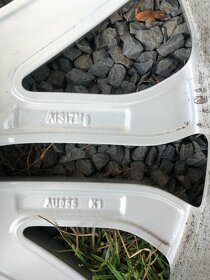 Audi originál disky + zimní pneu 235/45 R19 - 6